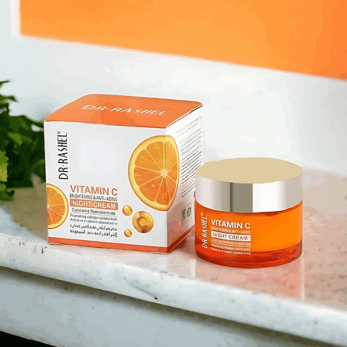 Dr. Rashel Vitamin C Night Cream 50g - Brightening and Anti-Aging - Image 2