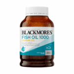 Blackmores Fish Oil 1000 odourless omega-3 capsules for heart, brain, skin and eye health