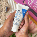 CeraVe moisturizing cream 57g held in hand for normal to dry skin available in Sri Lanka