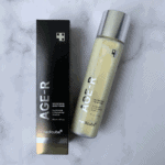 Medicube AGE-R Glutathione Glow Toner bottle displayed beside original black packaging