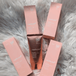 Medicube Collagen Firming Sun Cream SPF 50+ with multiple boxes display