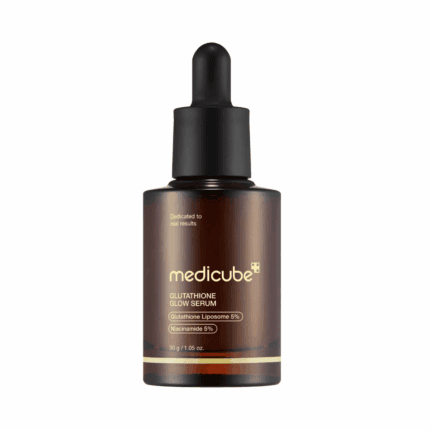 Medicube Glutathione Glow Serum with 5% glutathione liposome and 5% niacinamide bottle