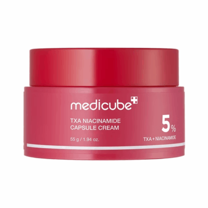 Medicube TXA Niacinamide Capsule Cream 5% brightening moisturizer jar 55g