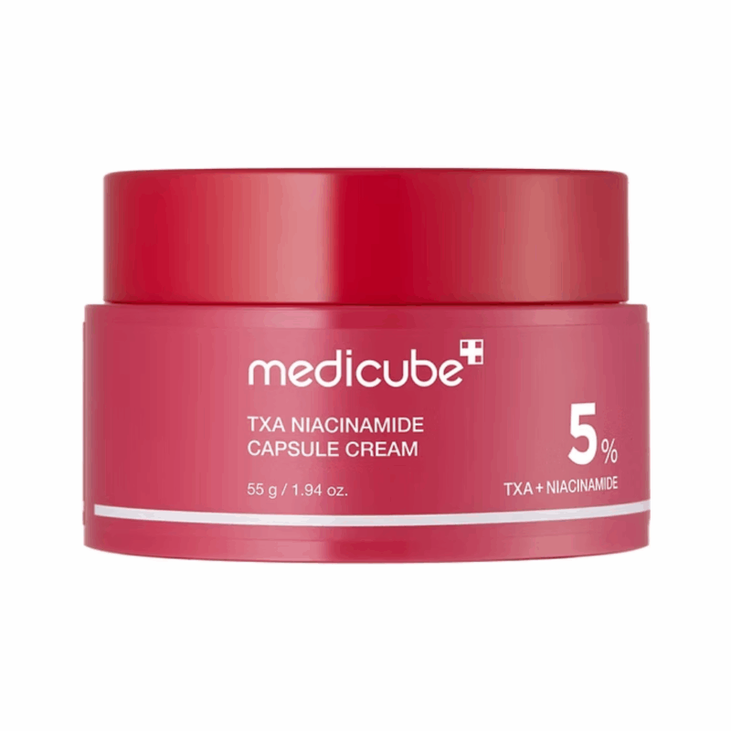Medicube TXA Niacinamide Capsule Cream 5% brightening moisturizer jar 55g