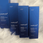 Multiple Medicube Zero Pore Blackhead Mud Mask boxes arranged together