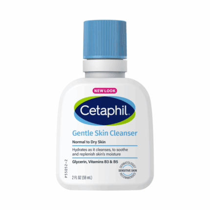 Cetaphil Gentle Skin Cleanser for normal to dry skin with glycerin and vitamins B3 and B5