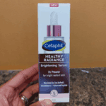 Front view of Cetaphil Healthy Radiance Brightening Serum box showing 7x power formula