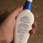 Back view of CeraVe AM Facial Moisturizing Lotion SPF 30 bottle showing SPF 30 broad spectrum UVA UVB protection, ingredients and directions available in Sri Lanka