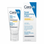 CeraVe Facial Moisturising Lotion AM SPF 50 tube with box packaging, daily face moisturizer for normal to dry skin with broad spectrum UV protection available in Sri Lanka