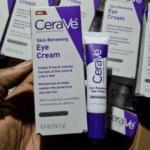 CeraVe Skin Renewing Eye Cream 15ml box and tube, peptide complex under eye cream for fine lines and crow’s feet available in Sri Lanka