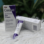 CeraVe Skin Renewing Eye Cream 15ml tube with box packaging, peptide complex under eye cream for fine lines and crow’s feet available in Sri Lanka