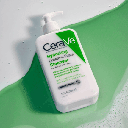 CeraVe Hydrating Cream to Foam Cleanser 355ml in Sri Lanka for normal to dry skin care