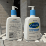 Cetaphil Gentle Skin Cleanser for sensitive skin 500ml bottles showing front and back packaging in Sri Lanka