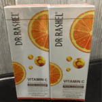 Two Dr Rashel Vitamin C Brightening Anti Aging Facial Cleanser packaging boxes with orange extract skincare product Sri Lanka