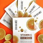 Dr Rashel vitamin C brightening and anti aging silk masks with niacinamide 5pcs pack in Sri Lanka