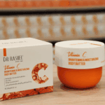Dr Rashel vitamin C brightening and moisturizing body butter 250g jar and box display in Sri Lanka
