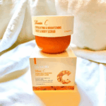 Dr Rashel Vitamin C exfoliating and brightening face and body scrub 250ml product packaging in Sri Lanka