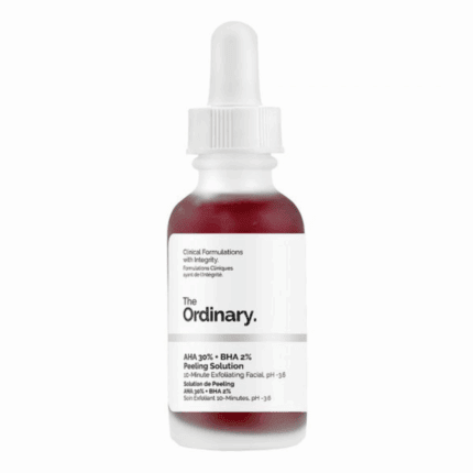 The Ordinary AHA 30% BHA 2% Peeling Solution 30ml dropper bottle chemical exfoliating facial serum skincare Sri Lanka