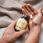 Solgar Calcium Citrate Vitamin D3 Tablet in Hand
